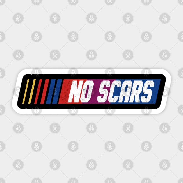 No Scars Sticker by DankFutura